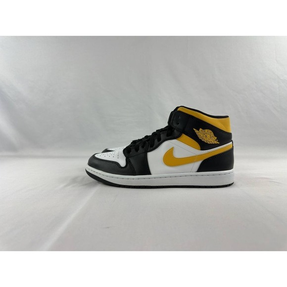 Nike Air Jordan 1 Mid \'Black University Gold\' 554724-177 Men\'s Size 10.5 main image 5